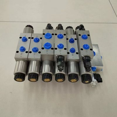 jakość  Customized valve manifolds OEM / ODM Hydraulic Valve Manifolds Solenoid Proportional Valve Group fabryka