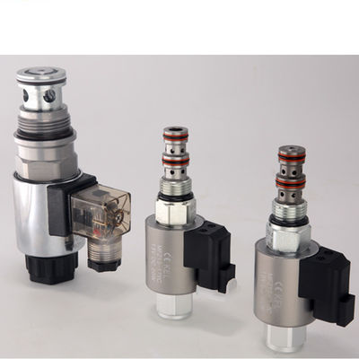 Zawór z wkładem magnetycznym z naciągiem samochodowym 24V Zawór hydrauliczny trójstronny