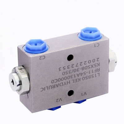 Pilotowany hydrauliczny podwójny zawór kontrolny Główne ciśnienie 350 bar