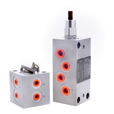 8 Drogę 2 Pozycja Zawór hydrauliczny elektryczny elektryczny Materiał nadwozia ze stali