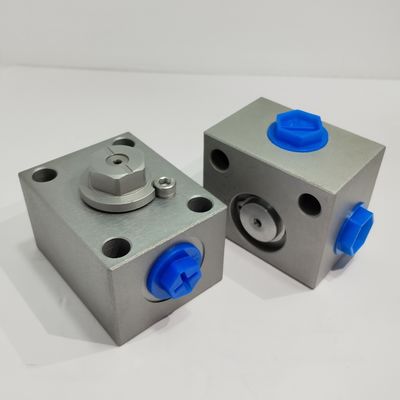 Wysokiego ciśnienia hydrauliczne zawór odcięcia prosty dostosowany zawór kulkowy 3 drogi