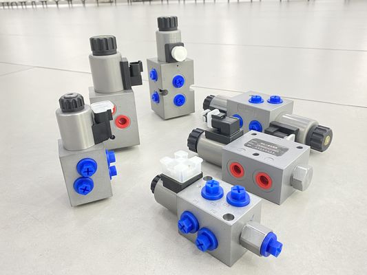 Hydrauliczny elektryczny sześciostronny zawór magnetyczny z łącznikiem ER / DG