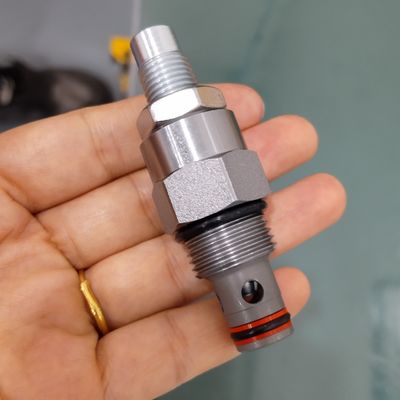 Hydrauliczny, dostosowany zawór bezpieczeństwa z sześciokątnym lub regulowalnym zaworem odciskowym