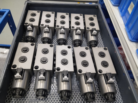 Wielkiego przepływu hydrauliczny zawór solenoidalny z przepływem 160L ER lub DG dostosowany 6 dróg 2 pozycja zawór solenoidalny