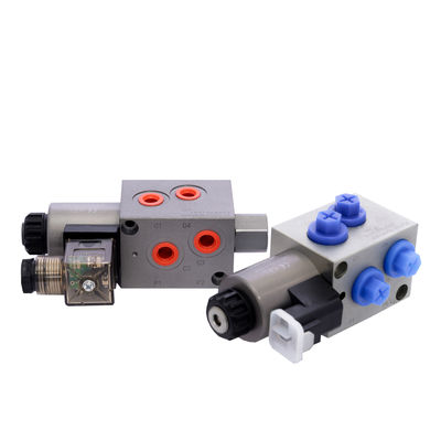 Kartridż Zawór hydrauliczny 2 Pozycja 6 Way Manifold Blok dostosowany