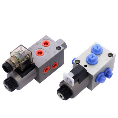 Wysokiej wydajności zawór sterowania magnetycznym 6 Drogi 2 Pozycja zawór hydrauliczny elektryczny